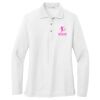 Women's Silk Touch Long Sleeve Polo Thumbnail